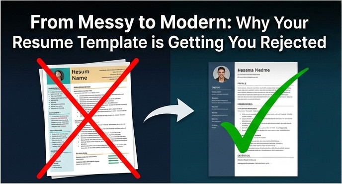 From Messy to Modern: Why Your Resume Template is Getting You Rejected